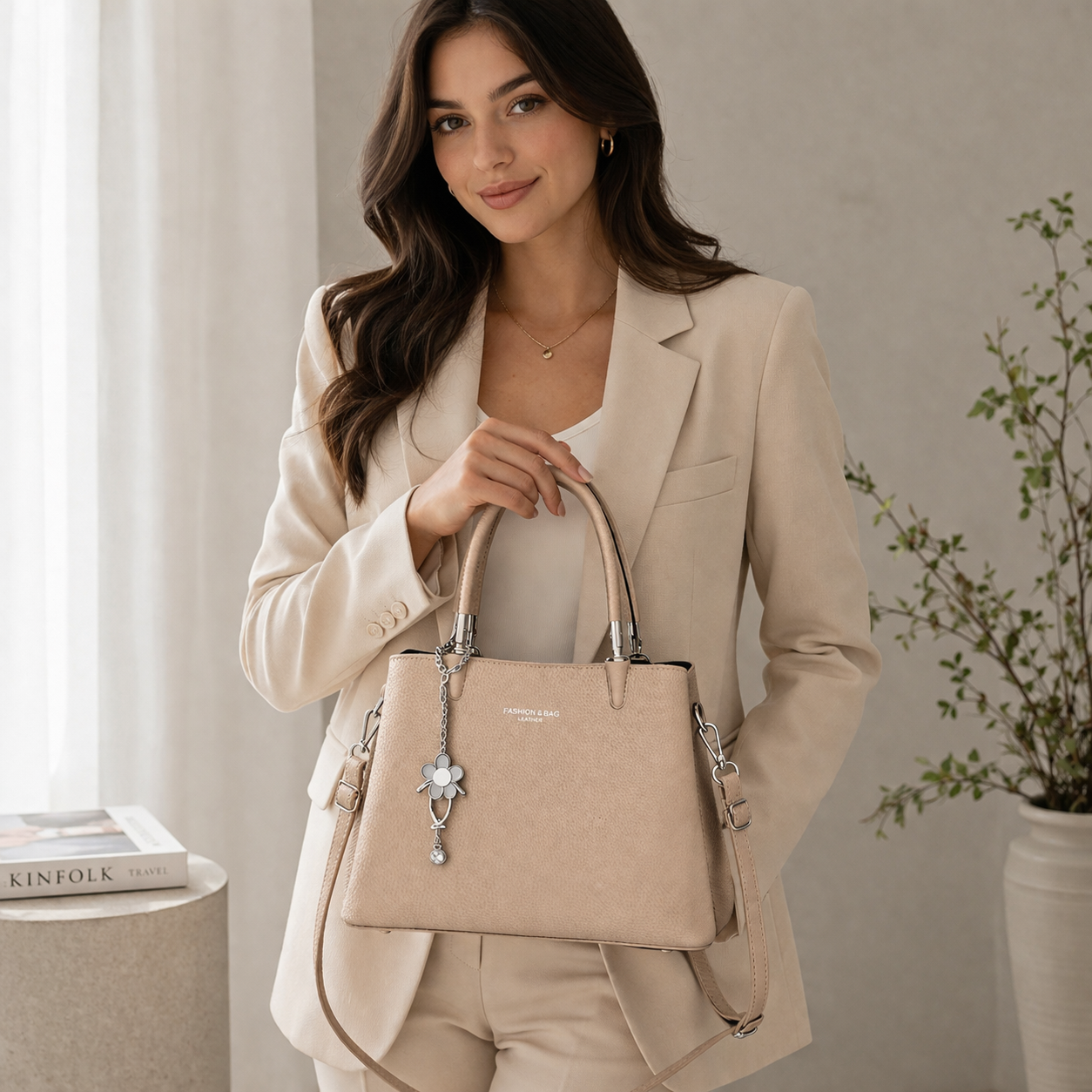 Elegant Structured Satchel