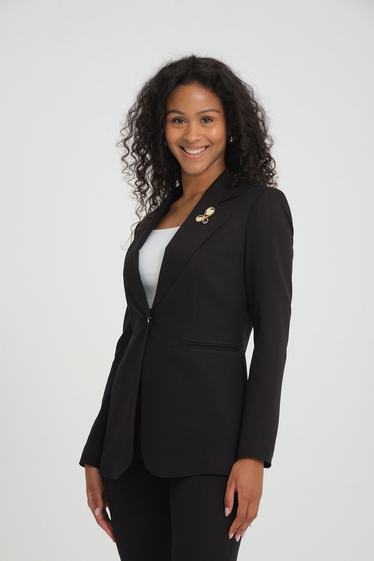 Black Two-Piece Suit