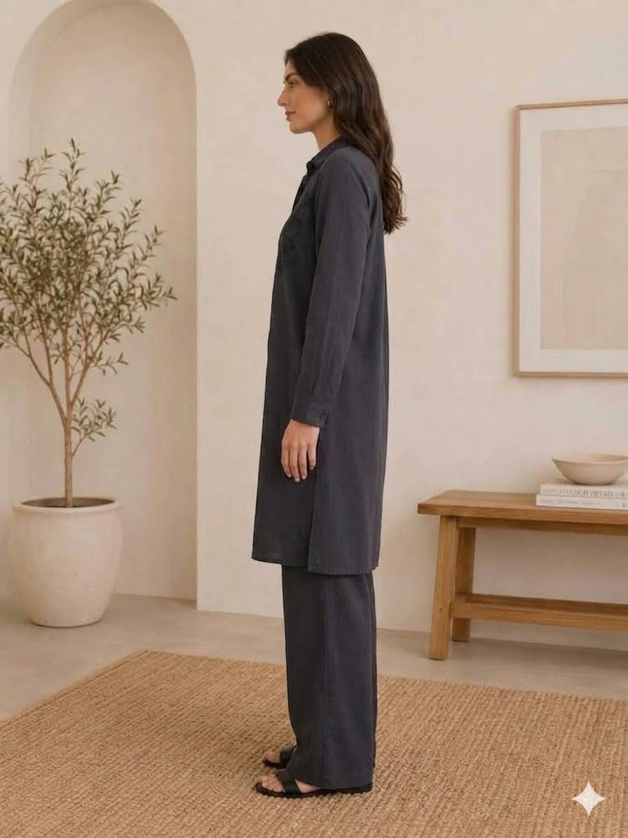 Lovely two-piece long tunic set