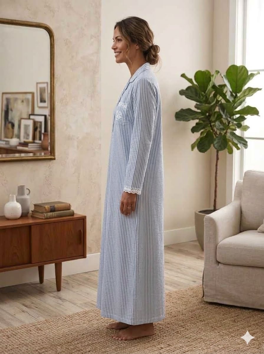 Floor-length Long Sleeve Abaya