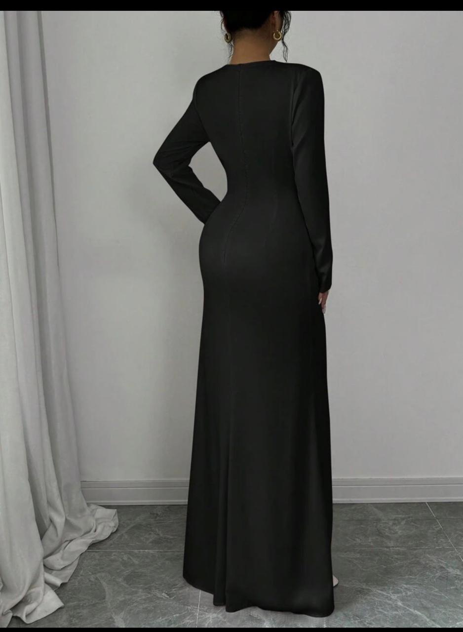 Elegant floor-length gown