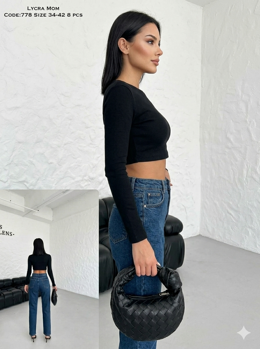 Miele Lycra Mom Jeans