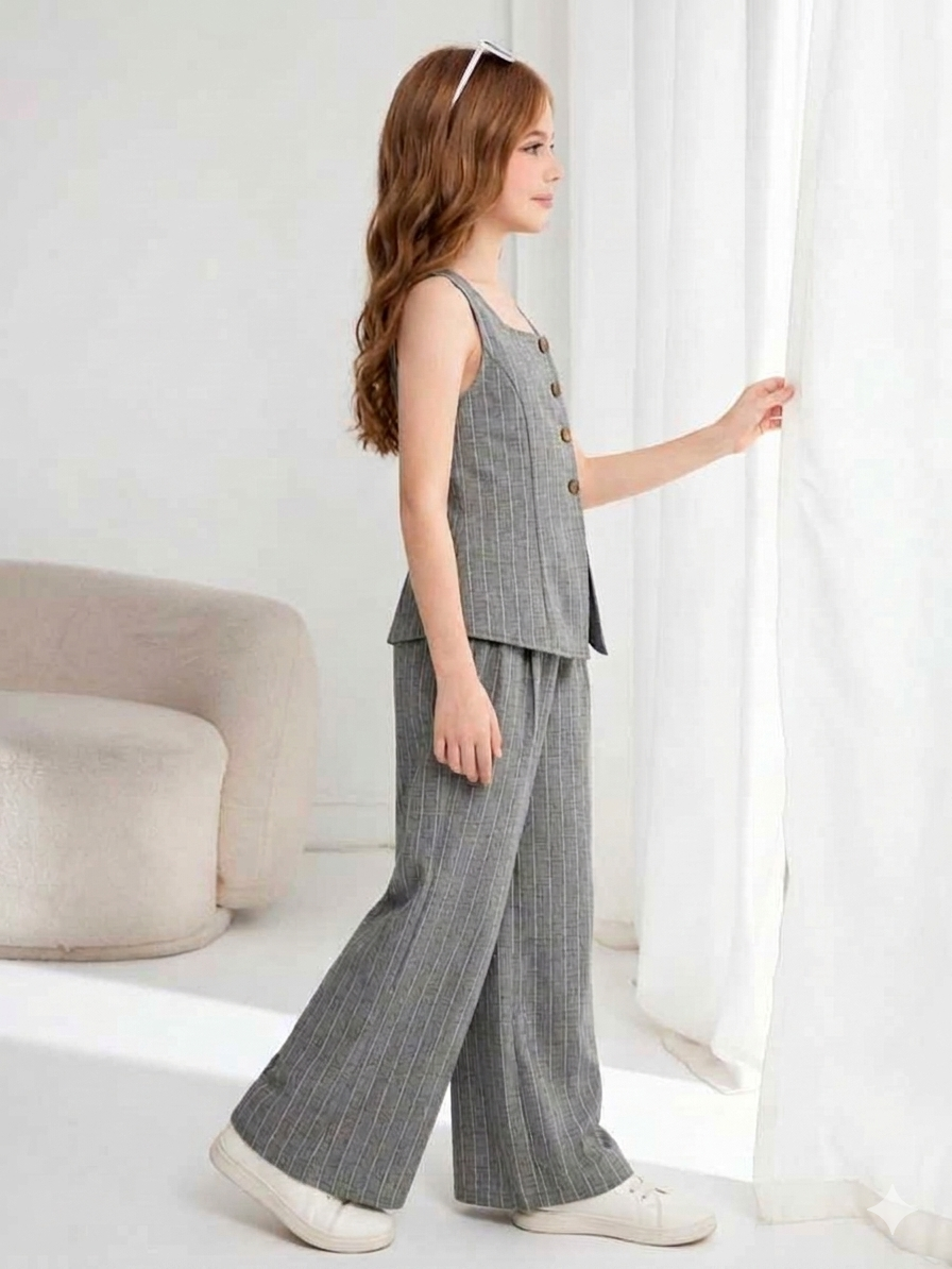 Smart and Stylish Two-piece Co-ord Set