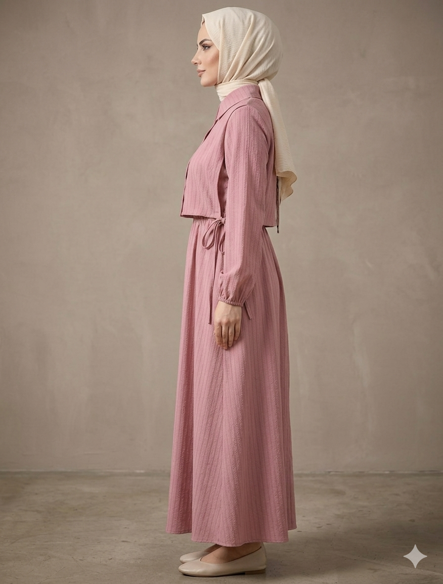 Elegant two-piece modest set