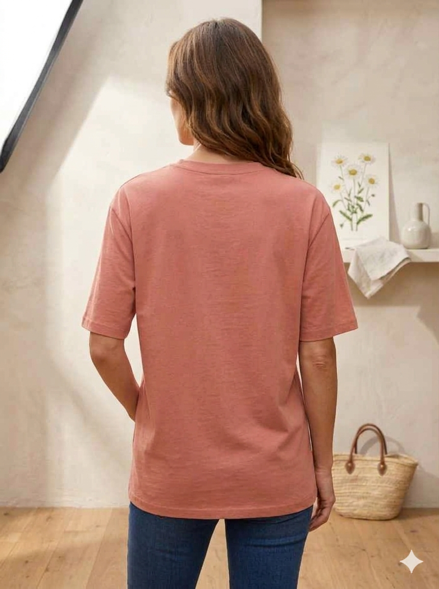 Vibrant graphic tee
