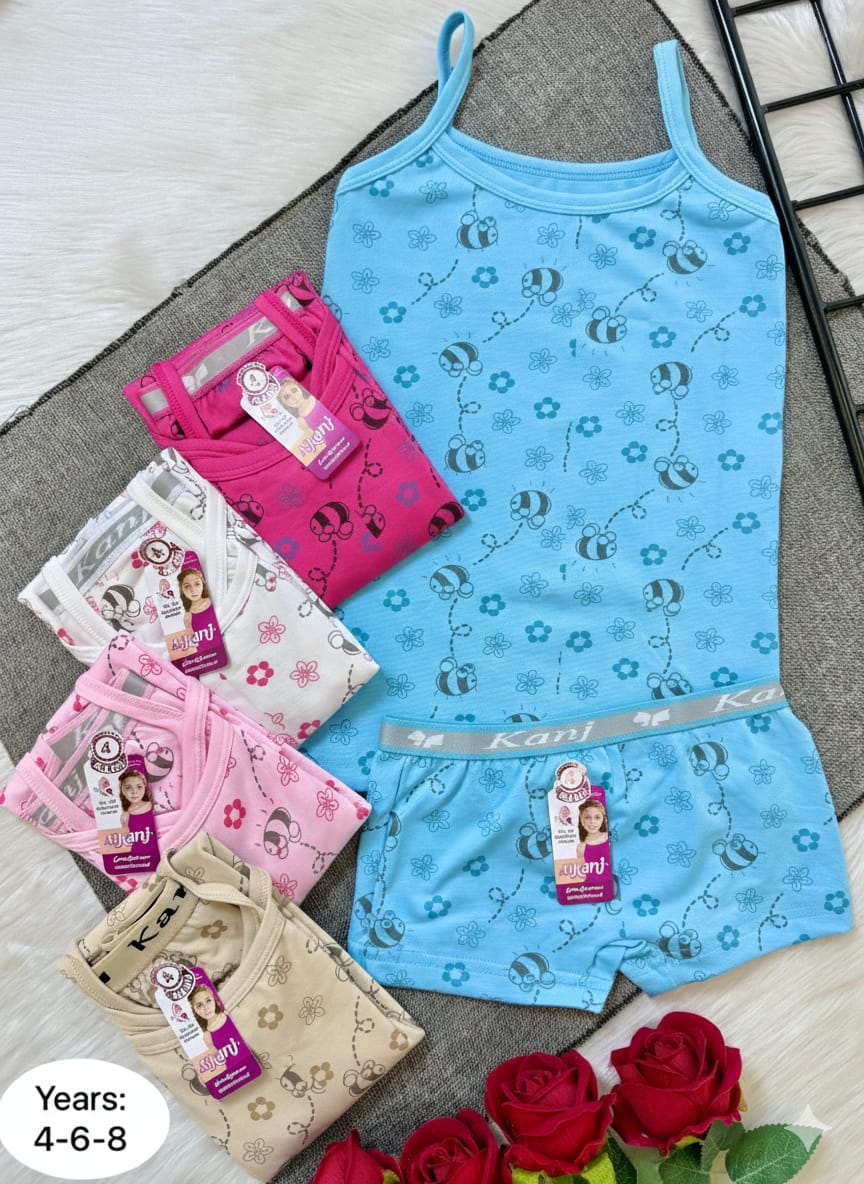 Charming Girl's Undergarment Set