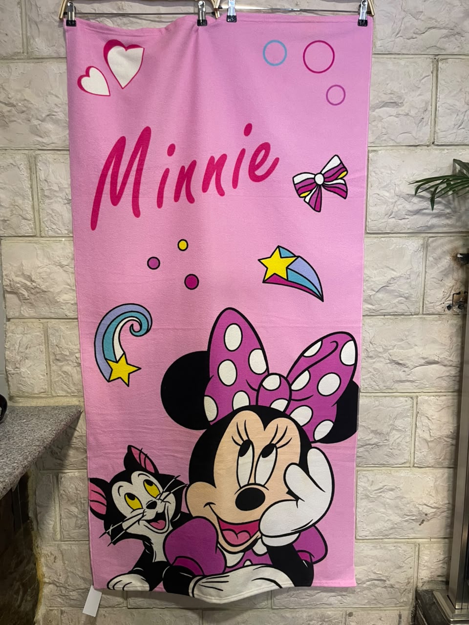 minnie beach and pool towel (145 cm × 72 cm)