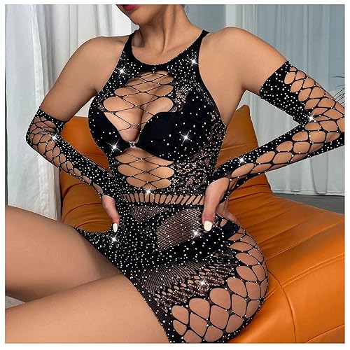 Glamorous, black bodycon mini dress