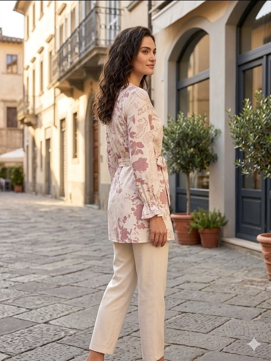 Charming two-piece coordinating set