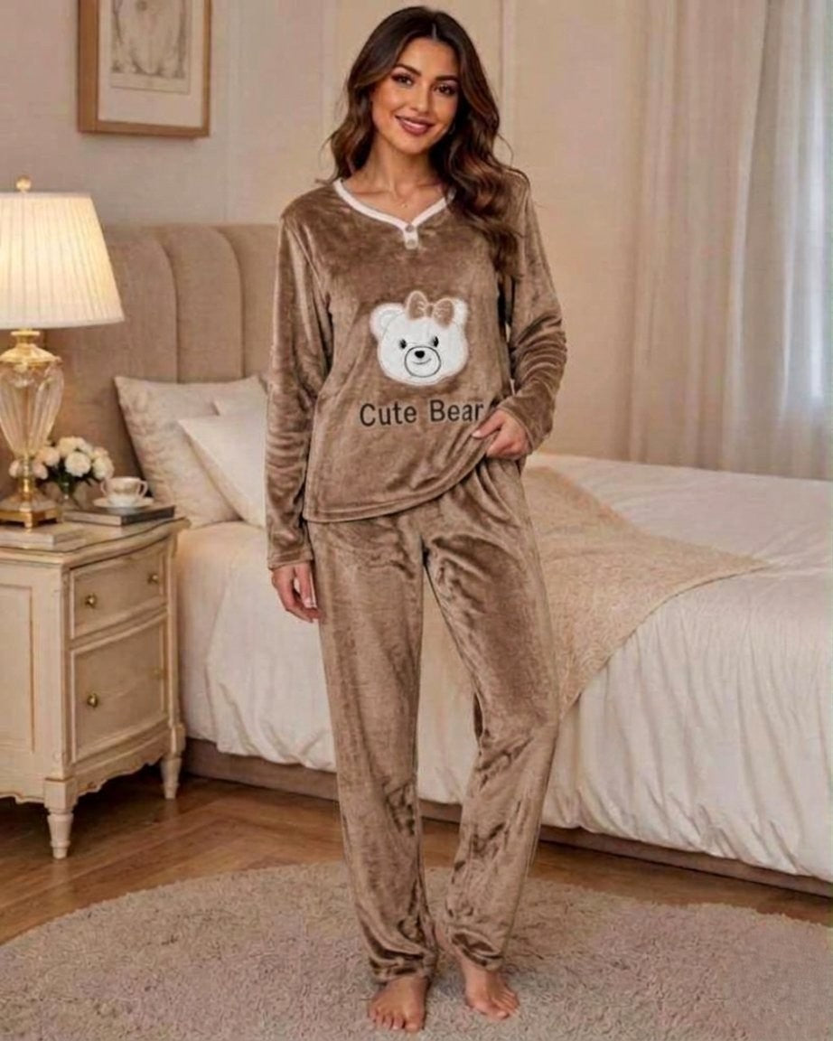 comfortable two-piece pajama set