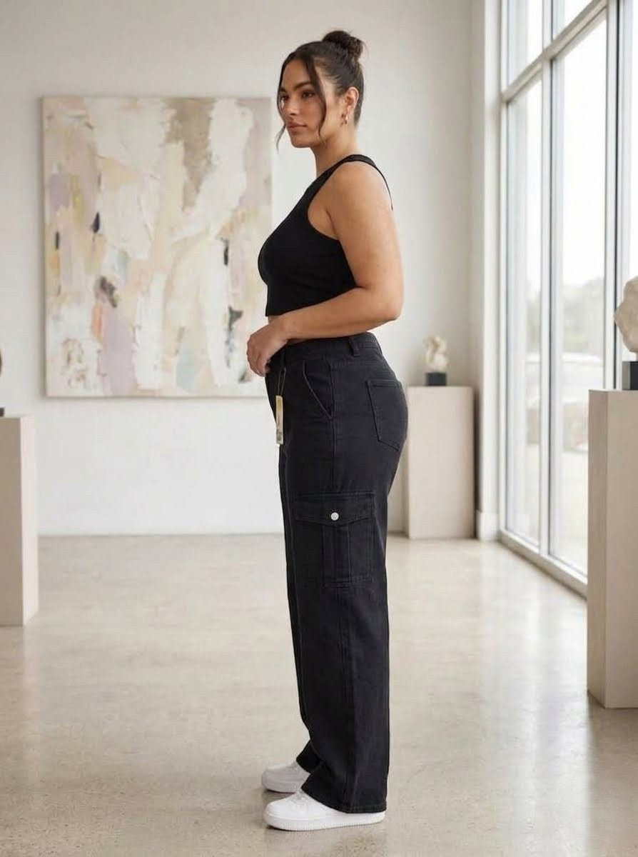 Empathy High-Waisted Wide-Leg Jeans