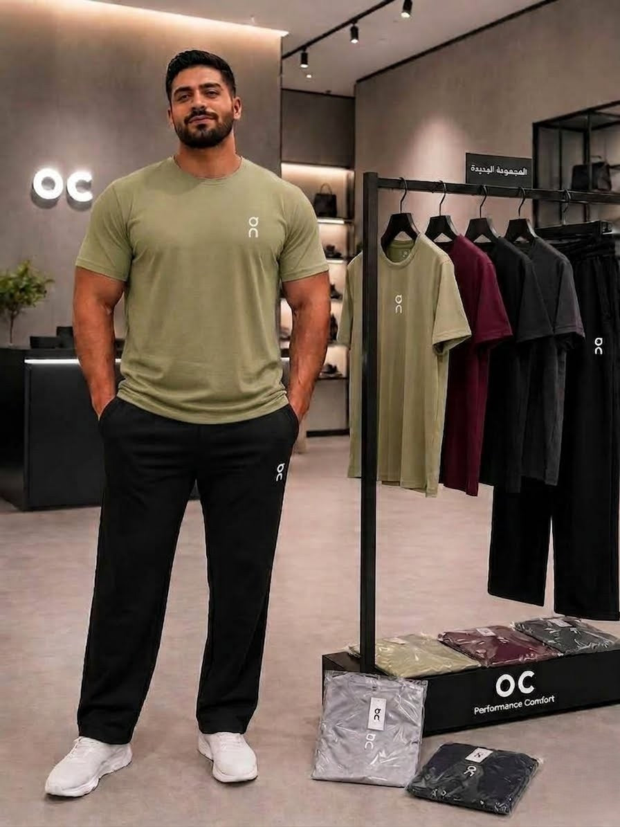 comfortable men's athletic set - Big Size