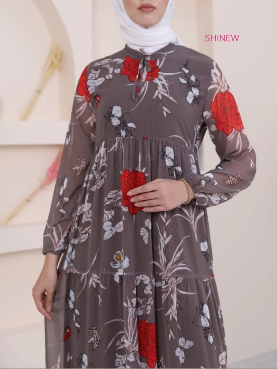 Charming Chiffon Maxi Dress