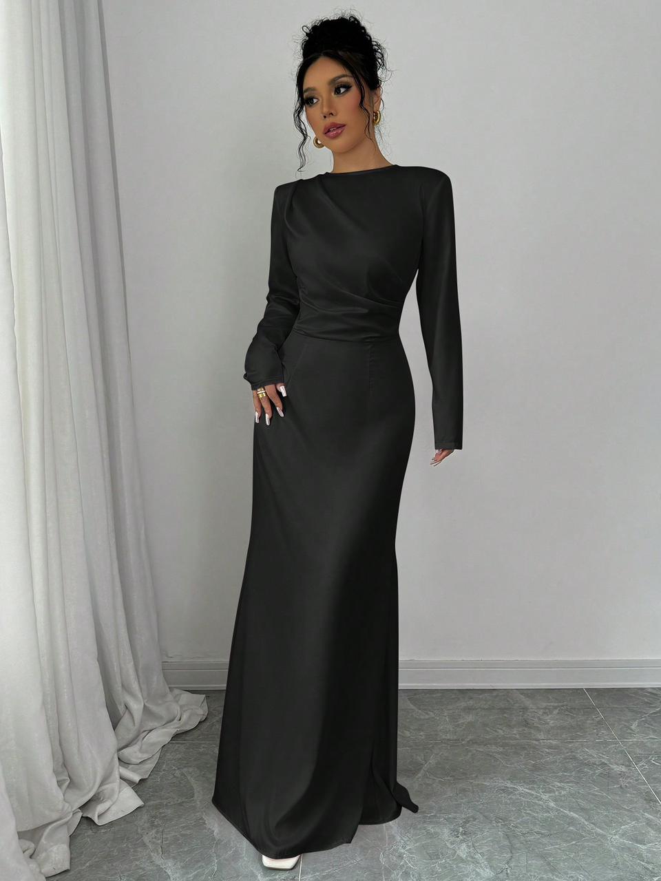 Elegant floor-length gown