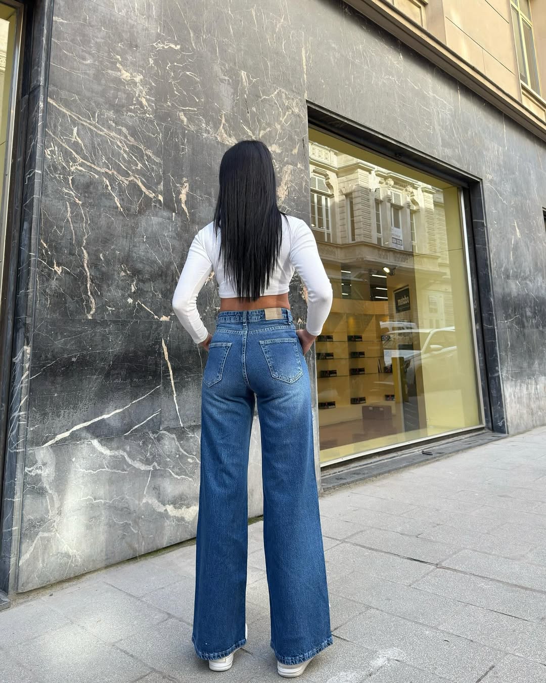 Miele Mid-wash Blue Jeans