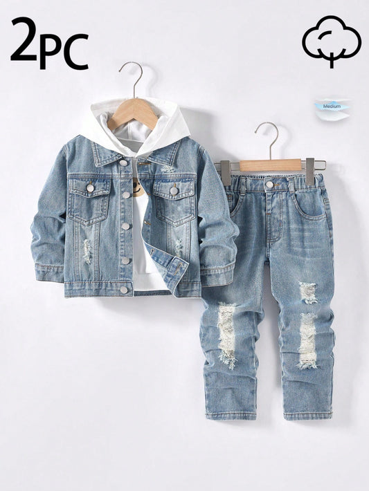 Two-piece Denim Set