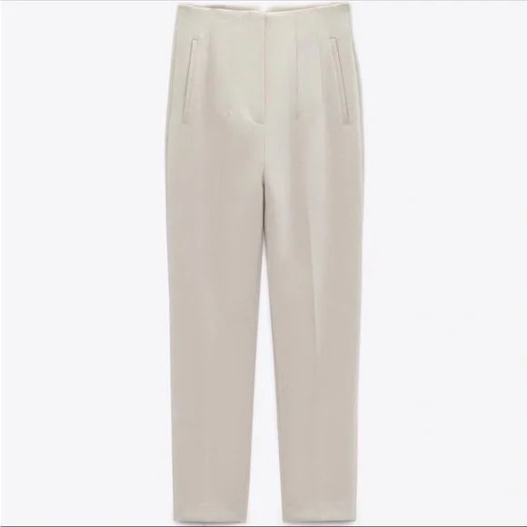 High-waist, Tailored Zara Style Trousers