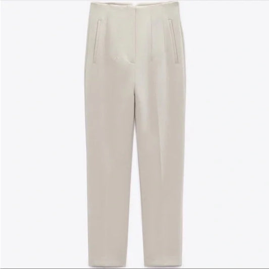High-waist, Tailored Zara Style Trousers