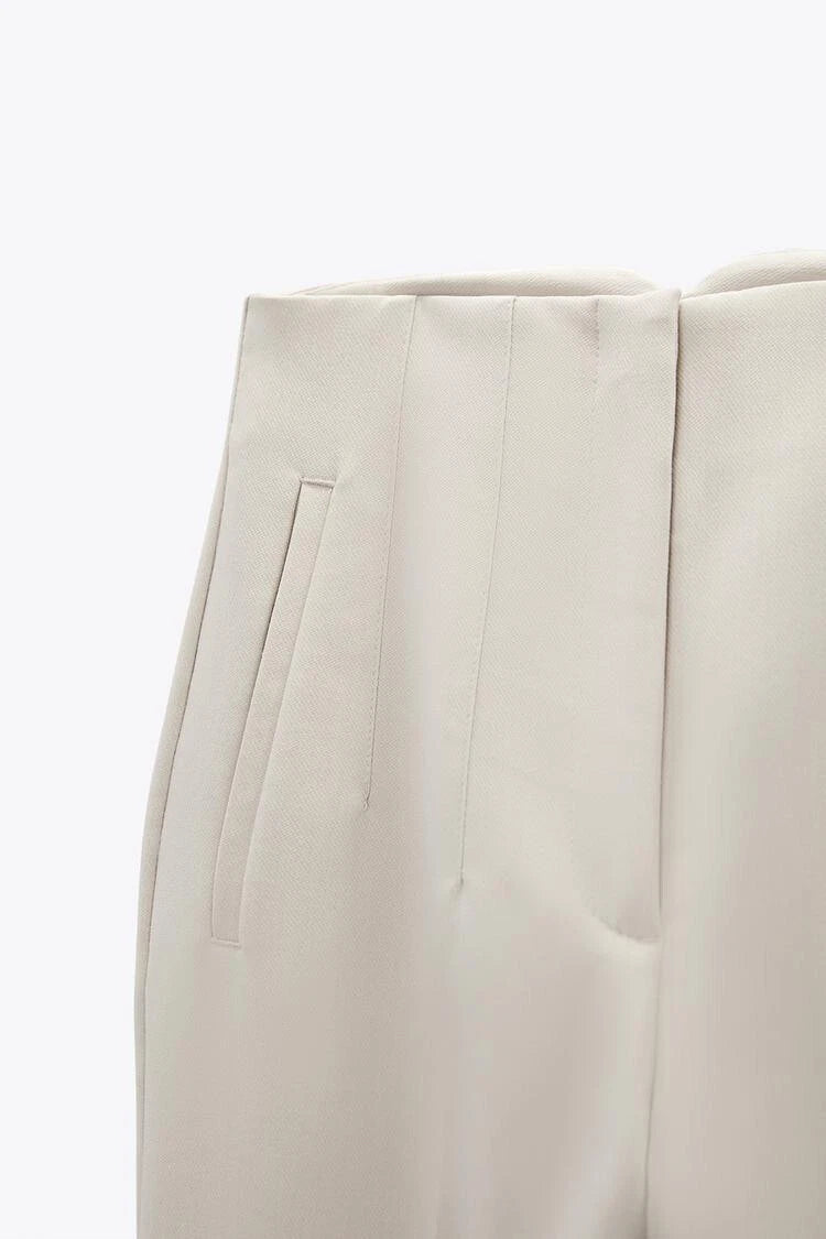 High-waist, Tailored Zara Style Trousers