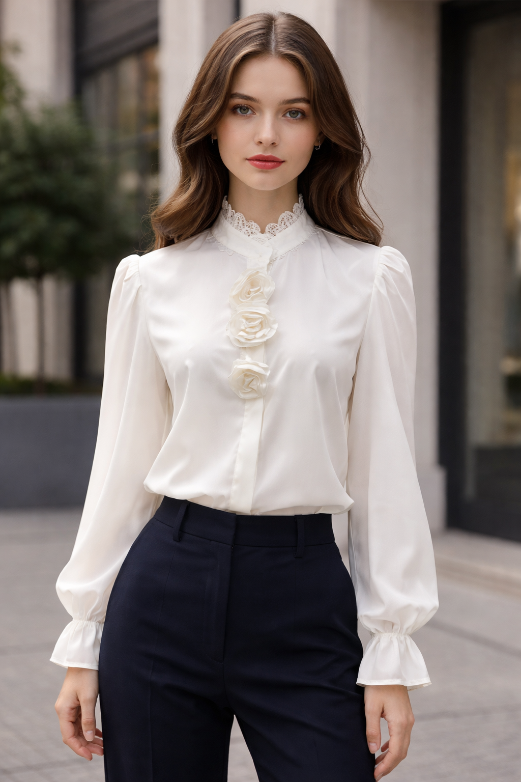 Elegant White Blouse