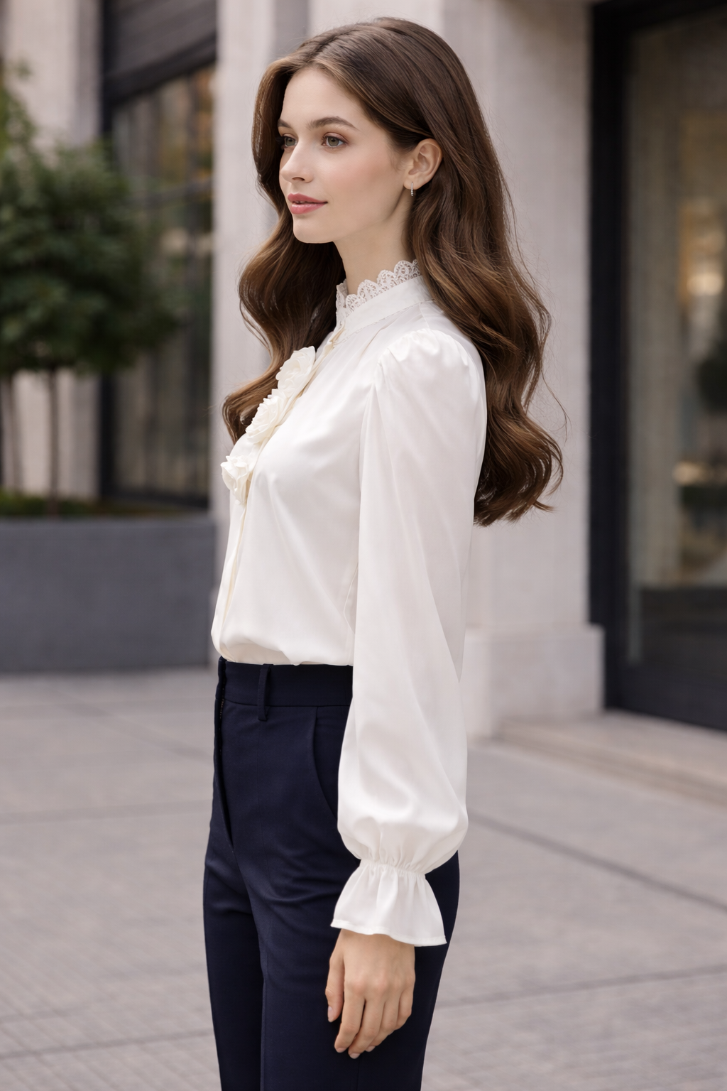 Elegant White Blouse