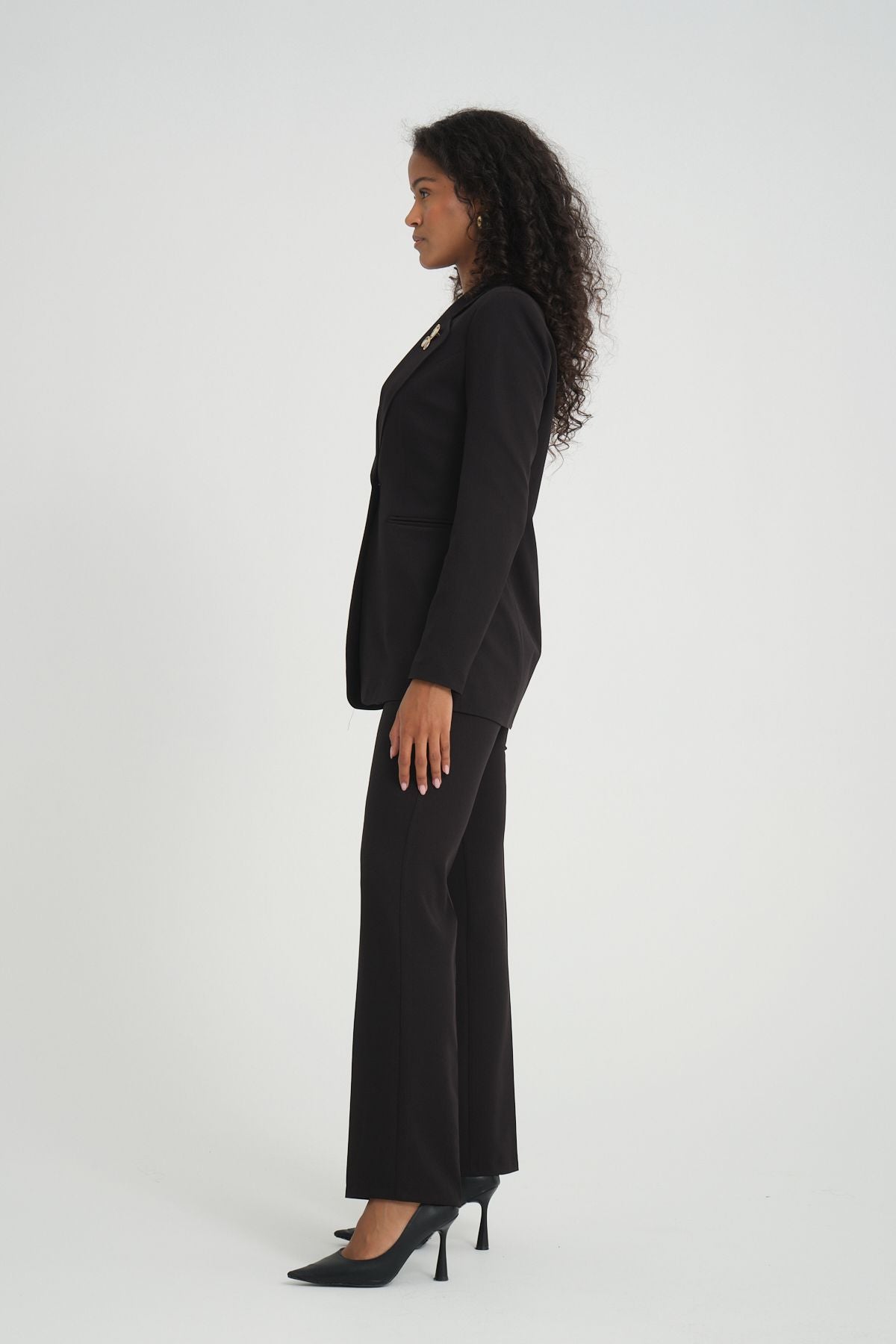 Black Two-Piece Suit