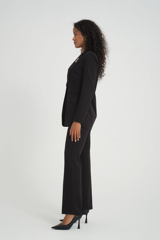 Black Two-Piece Suit