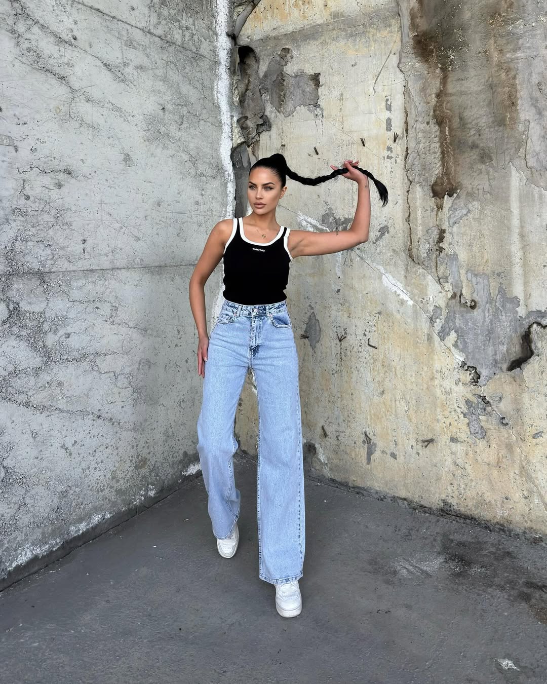 Miele Light-wash blue jeans