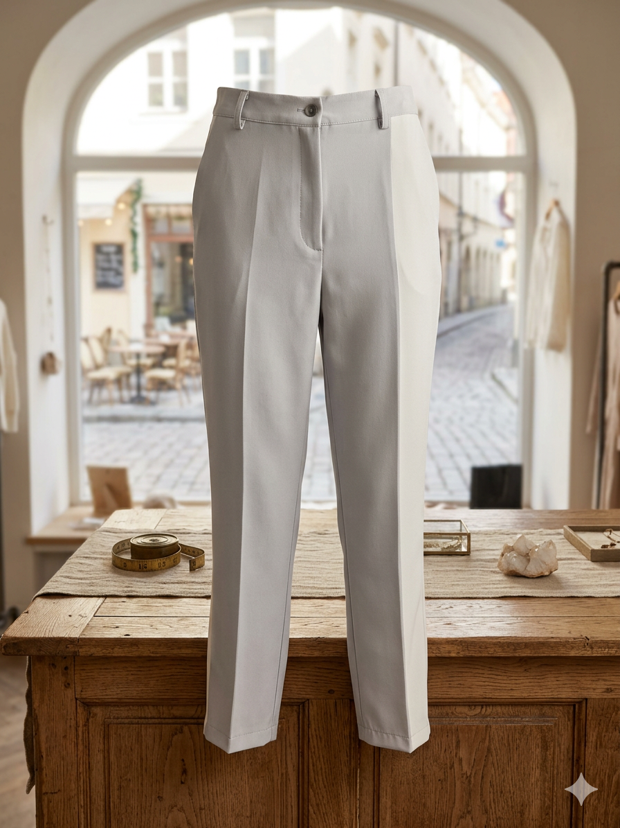 Elegant High-Waisted Trousers
