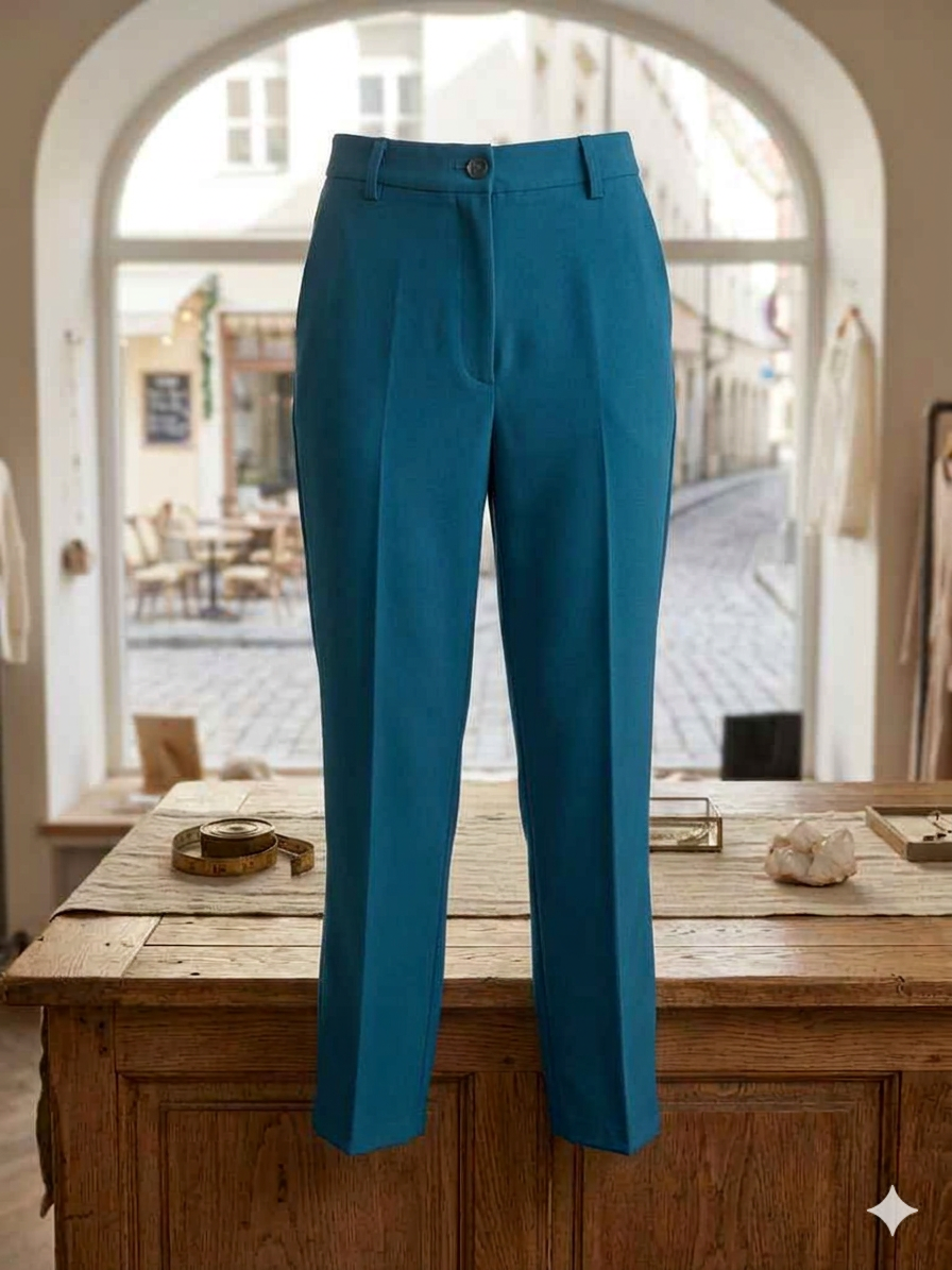 Elegant High-Waisted Trousers