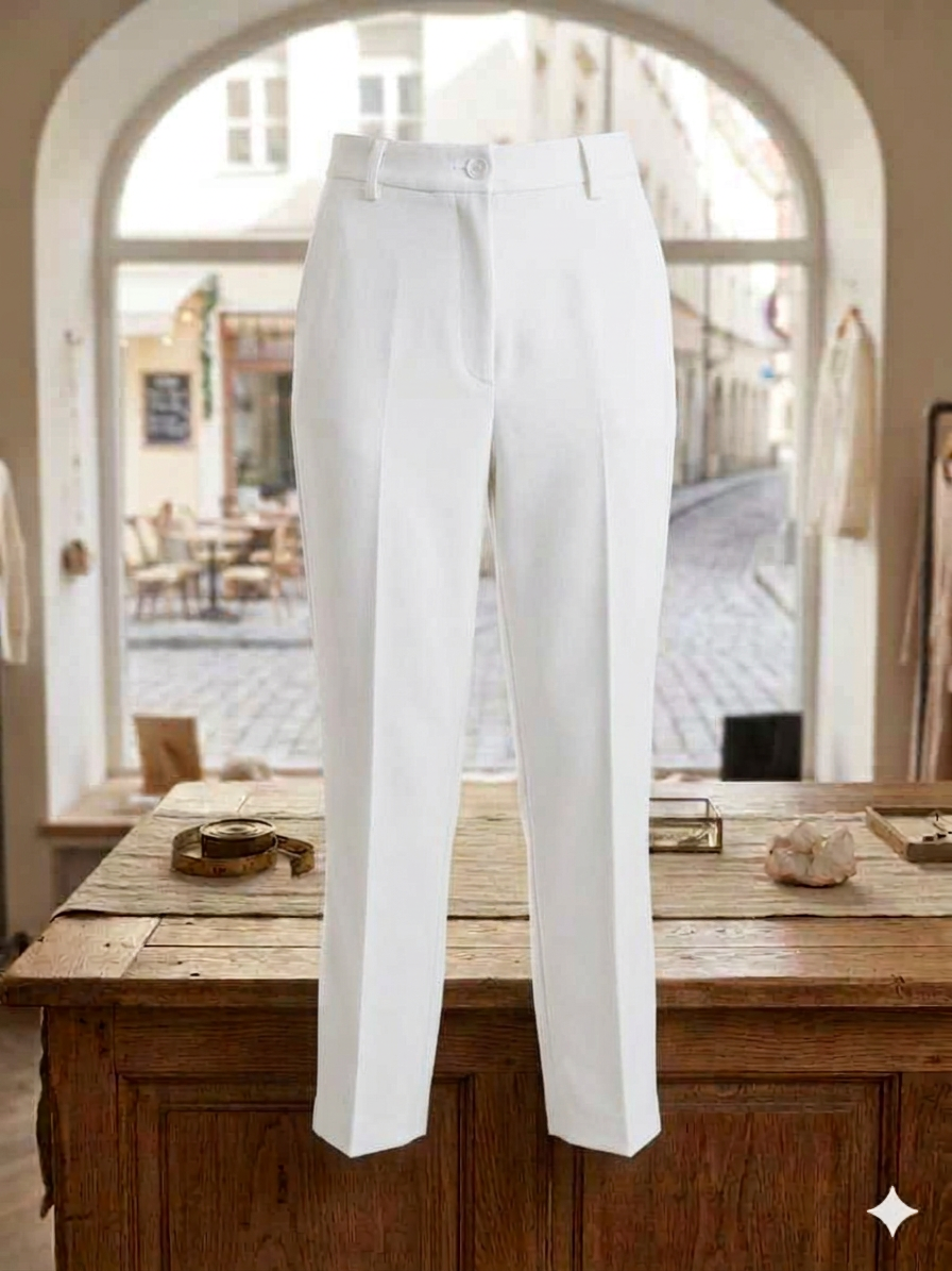 Elegant High-Waisted Trousers