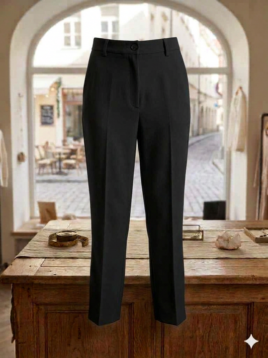 Elegant High-Waisted Trousers