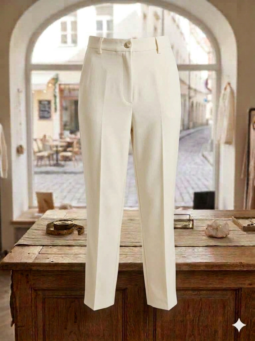 Elegant High-Waisted Trousers