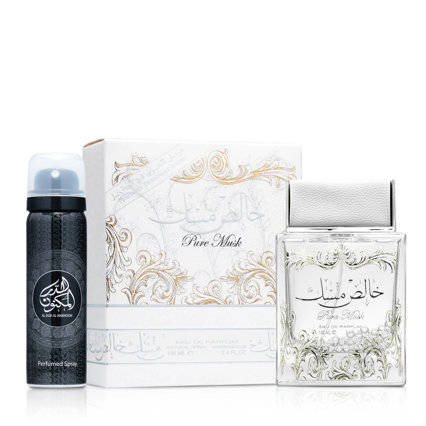 Pure Musk by Lattafa + Deodorant