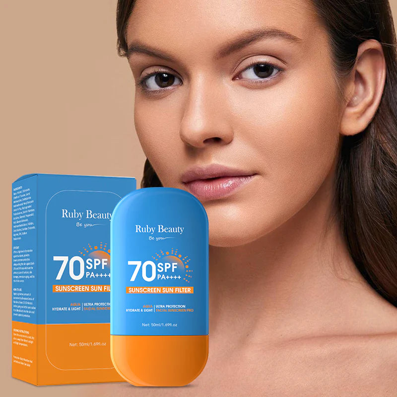 Ruby Beauty Sunscreen Sun Filter SPF 70 PA++++