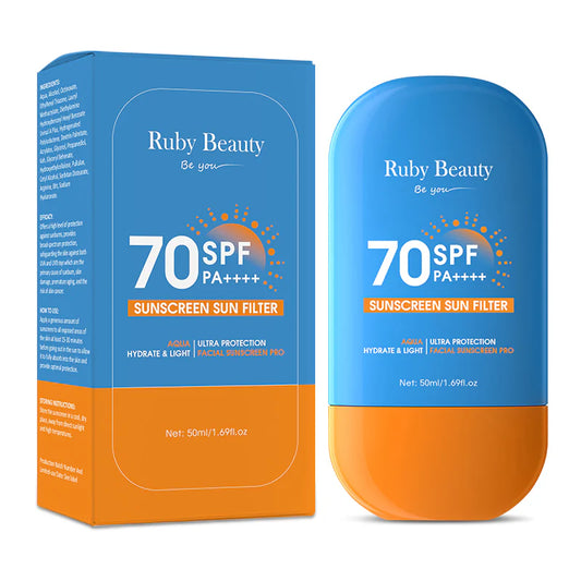 Ruby Beauty Sunscreen Sun Filter SPF 70 PA++++