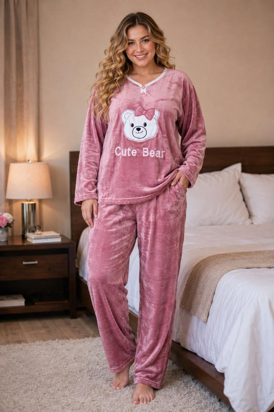comfortable two-piece pajama set