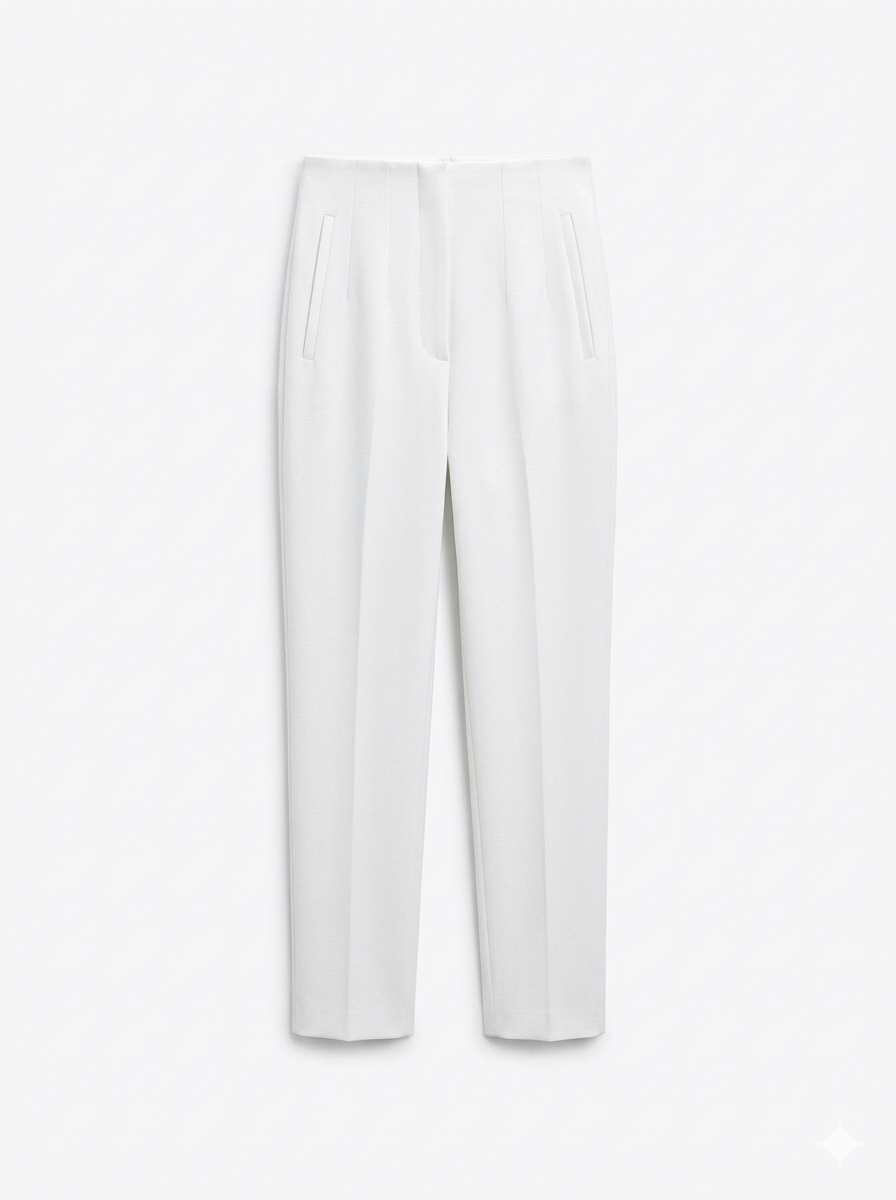 High-waist, Tailored Zara Style Trousers