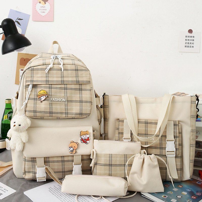 stylish 5-piece bag set