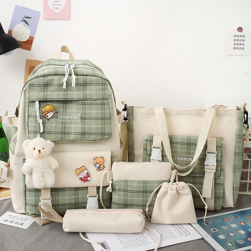 stylish 5-piece bag set