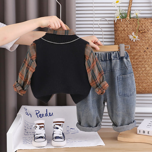 Three-Piece Boys' Clothing Set