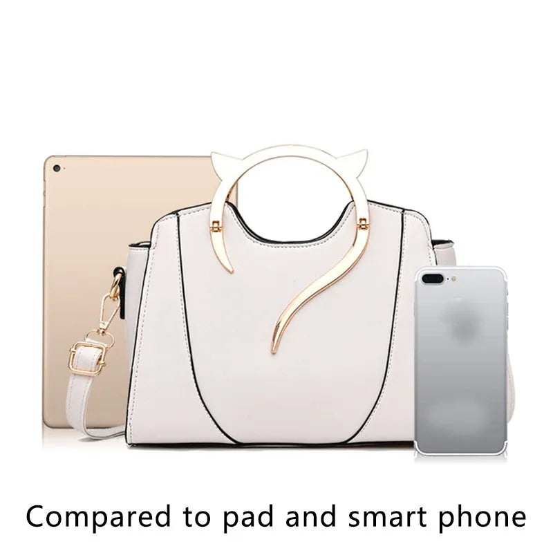 Modern Black Handbag