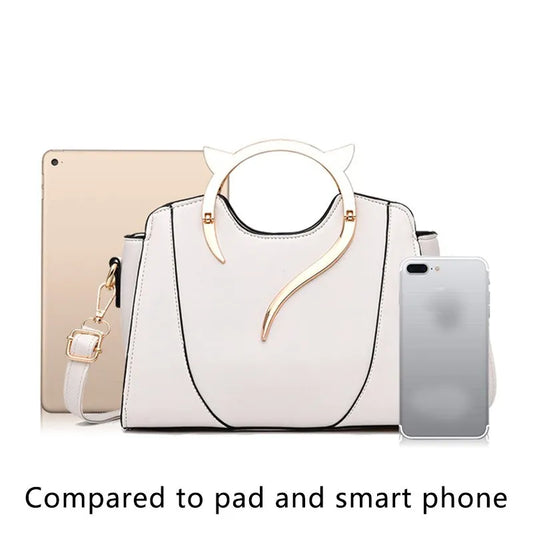 Modern Black Handbag