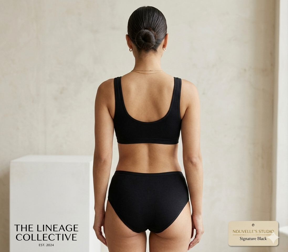 Women's Brief-Style Panties Undergarments -High Waist
