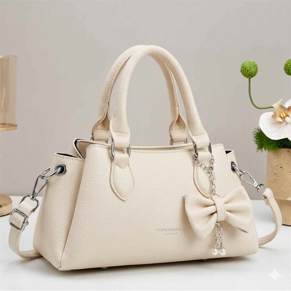 Sophisticated Off-white Handbag