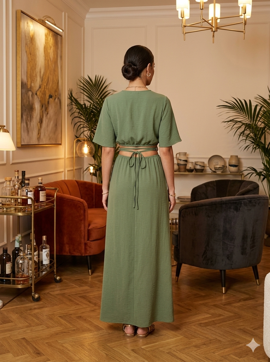 Vibrant Maxi Summer Dress