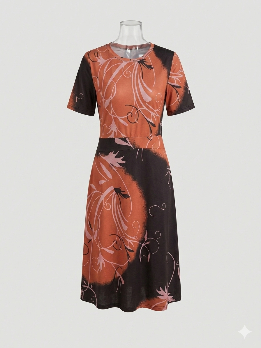 Stylish A-line dress
