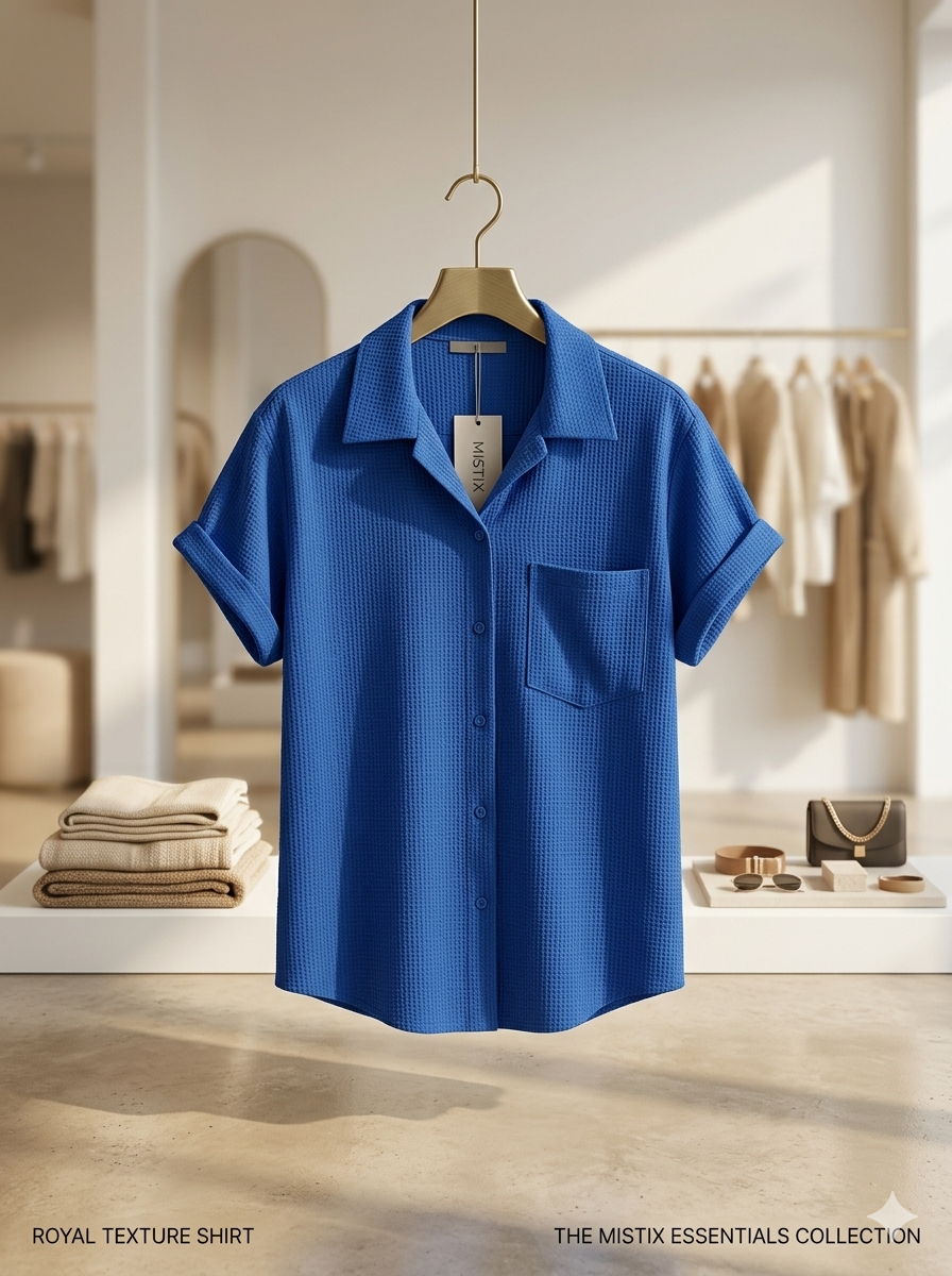 Stylish Short-sleeved Chemise