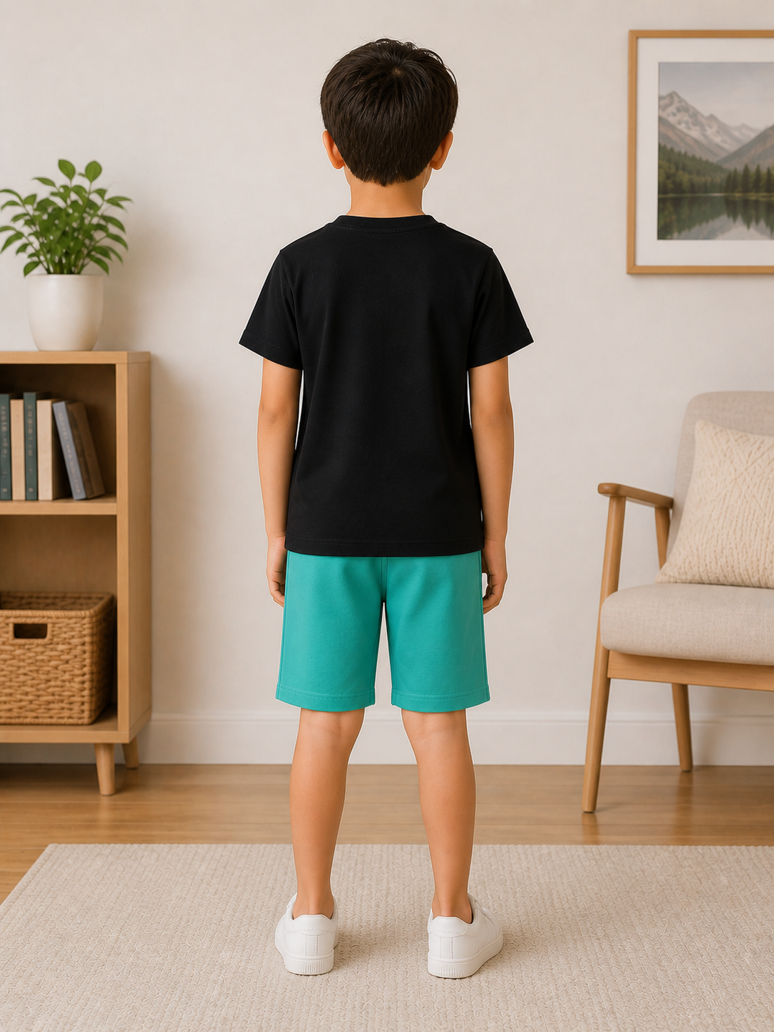 Playful two-piece summer set for a Boy