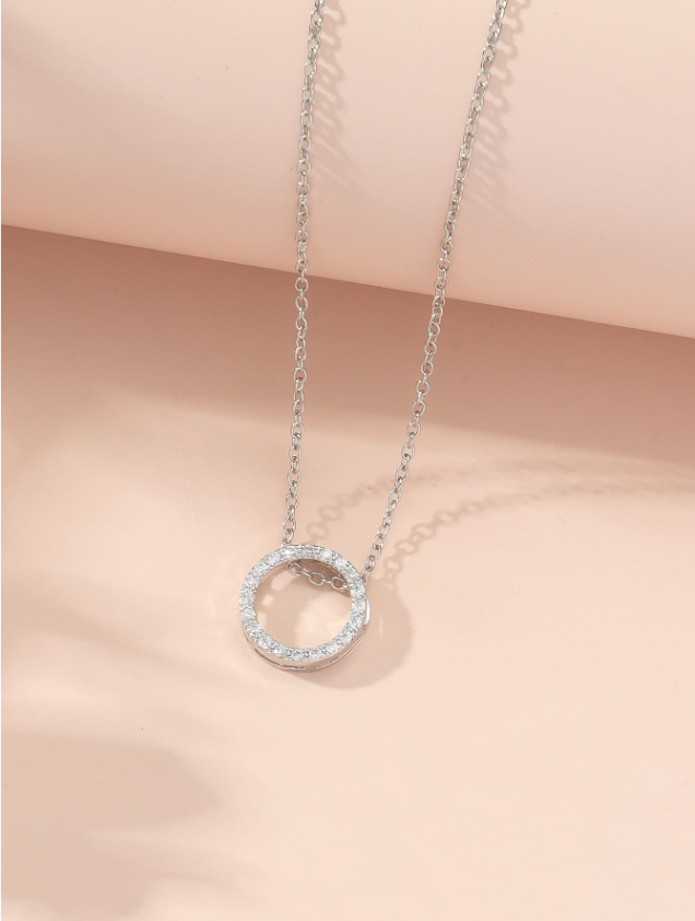 Brazilian gold-finished stainless steel necklace